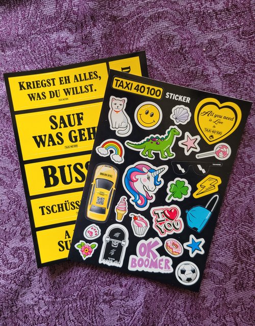 Taxi 40100 Sticker